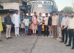 संस्कृति ज्ञान परीक्षा में चयनित 15 छात्र सम्मान के लिए शाजापुर रवाना