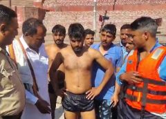 क्षिप्रा में डूबते हरियाणा के युवक की बचाई जान