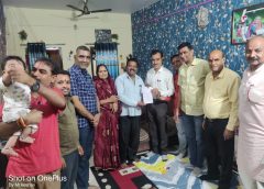 परशुराम जयंती की तैयारियां जोरो पर, घर घर जाकर दिए जा रहे है आमंत्रण पत्र