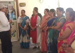 दुर्गा वाहिनी मातृ शक्ति द्वारा मुख्य नगर पालिका अधिकारी को ज्ञापन सौपा