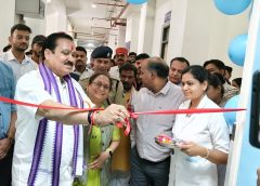 स्वास्थ्य सुविधाओं का विस्तार 4 हाई-टेक मॉड्यूलर ओटी का निरीक्षण