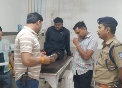 हिरासत से भागने का प्रयास कर रहा बदमाश हुआ घायल -फरार साथियों का ठिकाना बताने पुलिस के साथ गया था मक्सीरोड