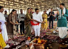 मुख्यमंत्री कन्यादान योजनान्तर्गत सामुहिक विवाह सम्मेलन हुआ 42 जोड़े दाम्पत्य जीवन में बंधे