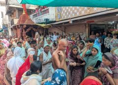 एक साथ सजे 108 मंगल चौके, श्रावकों ने नवधा भक्ति से मुनिराजों को कराया आहार दान