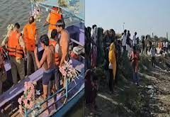यमुना में स्टीमर डूबा, 6  की मौत:वृंदावन में हादसा, 10 लोग लापता; एसडीआरएफ को  बुलाया