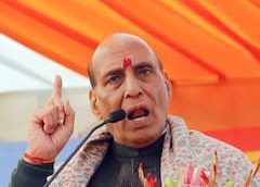 भारत की तरफ आंख उठाई तो सरहद पार भी नहीं छोड़ेंगे : राजनाथ सिंह