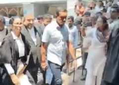 ममता बनर्जी हाईकोर्ट पहुंचीं:चुनावी हिंसा से जुड़े मामले में पैरवी की; बुआ -भतीजा चोर के नारे लगे