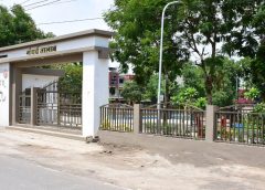 गंधर्व तालाब सौंदर्यीकरण में नगर निगम का नवाचार   रिसाइकल रेलिंग से बढ़ी सुरक्षा और सुंदरता, पुरानी रेलिंग के पुनः उपयोग से 20–22 लाख रुपये की बचत