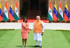 होर्मुज संकट के बीच वेनेजुएलाई राष्ट्रपति आईं: मोदी से मिलीं, तेल सप्लाई पर बड़ा समझौता संभव