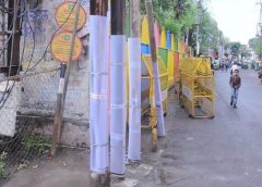 अधिकारियों की सवारी मार्ग को लेकर चिंता बढी सांस फूली  दस दिनों में कैसे होगा काम,अधूरे पडे सवारी मार्ग के निर्माण  -अस्थायी विकल्प का लिया जाएगा सहारा,कई स्थानों पर नाली,सडक का अभाव