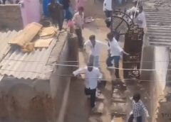 पारिवारिक प्रकरण में जीजा-साले के बीच चले लात-घूंसे