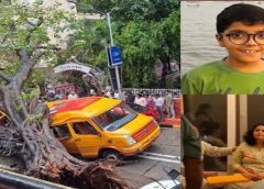 विहान का क्रिकेट बॉल के साथ अंतिम संस्कार; एक दिन पहले बस पर पेड़ गिरने से मौत हुई थी