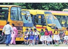 स्कूली बसों के फिटनेस का परिवहन विभाग के ​सॉफ्टवेयर में रिकॉर्ड नहीं