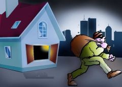 फिर शनिवार रात नानाखेड़ा थाना क्षेत्र में वारदात मोतीबाग कालोनी के 3 मकानों में लाखों की चोरी