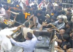 महाकाल मंदिर में कांवड़ियों ने किया हंगामा, :दानपेटियों पर चढ़े, 4 सुरक्षाकर्मी घायल