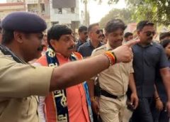 महाकाल की सवारी में स्वदेशी पोर्टेबल कैमरों से निगरानी -पांच स्थानों पर लगाये थे, एक माह में आरक्षक ने किये तैयार