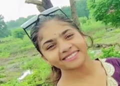 इंदौर आ रही छात्रा की मौत:ट्रक के पहिए ने कुचला सिर, बाइक चला रहे मौसा की हेलमेट से बची जान